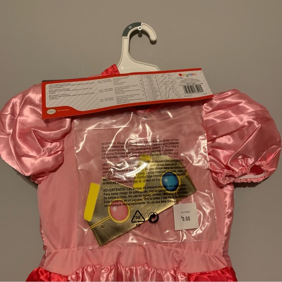NWT. DISGUISE Super Mario Kids Princess Peach Costume - Picture 6 of 9